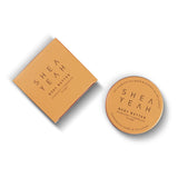 SHEA YEAH Body Butter Ringelblume Orange 90 g, vegane, wasserfreie Naturkosmetik für zarte, schöne Haut, ohne Emulgatoren und Mineralöle.