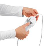 VITALmaxx Heizdecke Nacken & Rücken 2in1 100W mit Steuergerät für zwei Heiz- und vier Massagestufen in Anthrazit.