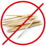 VITALmaxx Zahnpflege Zwischenraumreiniger - weiß, batteriebetrieben mit Vibration und LED-Leuchte zur gründlichen Zahnzwischenraumreinigung.