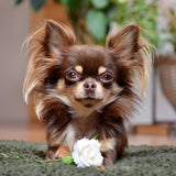 FLUFFINO® Hundedecke/Hundekissen - Wildlederimitat - Größe S, grün, weich, flauschig und rutschfest für kleine Hunde.