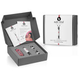 nah-vital SKIN SPA MASSAGEGERÄT für wohltuende Hautpflege mit Mikrostromvibration, Wärme und drei Aufsätzen im Geschenkset.