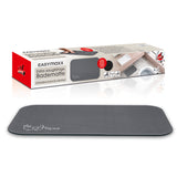 EASYmaxx Badematte Spa 40x60 cm dunkelgrau, extra saugfähig, schnell trocknend, mit rutschfester Unterseite und weichem Material.