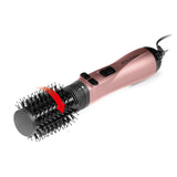 VITALmaxx Stylingbürste anthrazit/rosegold mit 3 Aufsätzen, 3 Heizstufen, Kaltluftfunktion und 360° drehbarem Kabel.