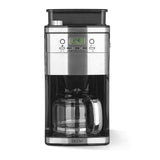 BEEM FRESH-AROMA-PERFECT SUPERIOR Filterkaffeemaschine mit Mahlwerk, digitalem Timer und 1,5 l Glaskanne für 12 Tassen