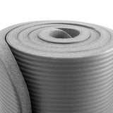 #DoYourFitness Fitnessmatte in Grau, 183x61x0,8 cm, rutschfest und robust für Yoga und Gymnastik indoor & outdoor.