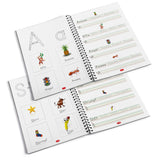 Schreibpilot Heft Wörter mit Bleistift/Radiergummi - DIN-A4 zum Schreibenlernen mit kindgerechten Wörtern und Illustrationen.