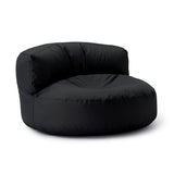 LUMALAND Sitzsack Lounge (320 L) schwarz, modern, strapazierfähig, für In- & Outdoor, komfortabel mit EPS-Füllung und verdecktem Reißverschluss.