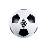 Borussia Mönchengladbach LED-Lampe in Ballform mit 3D-Wandtattoo, Fußballform mit Vereins-Logo und LED-Beleuchtung.