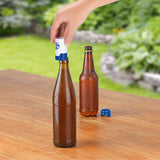 Taste Hero S04 Bier-Aufbereiter für echte Fans, passt auf Glas- und PET-Flaschen, hält Bier frisch und schützt vor Insekten, 3er-Set.
