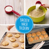 Kinderleichte Becherküche Buch - Band 5 zeigt einfache Ofen-Rezepte für die ganze Familie mit Schritt-für-Schritt-Bildern.