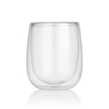 GOURMETmaxx Thermogläser Kaffee-Spezialitäten 6er-Set aus doppelwandigem Borosilikatglas, 250 ml, für heiße und kalte Getränke.