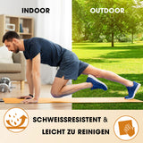 #DoYourFitness Fitnessmatte - In- & outdoor - Yoga, Gymnastik & Co. - 183 x 61 x 1,5 cm - Orange