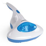 CLEANmaxx Milbensauger Vibration mit UV-C-Licht - entfernt 99,9 % aller Milben - blau/weiß