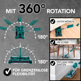 Swivel Sweeper G 2 Akkubesen kabellos - Bodenfeger mit rotierenden Bürsten - Smaragd