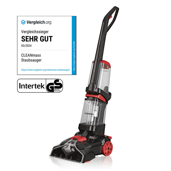 CLEANmaxx Teppichreiniger - waschen, reinigen & absaugen - für Teppiche & Läufer