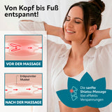 VITALmaxx Shiatsu Nackenmassagegerät mit 8 Massagebällen für Schultern & Nacken