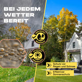Where Tomorrow Pop Up Pavillon Gartenzelt - Seitenwand - Kamelbraun