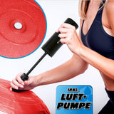 #DoYourFitness Gymnastikball inkl. Ballpumpe - Fitness Sitzball - Rot - 85 cm