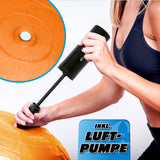 #DoYourFitness Gymnastikball inkl. Ballpumpe - Fitness Sitzball - Orange - 85 cm