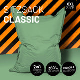 LUMALAND Sitzsack Classic XXL (380 L) - In- & outdoor - Pastell Grün