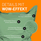 LUMALAND Sitzsack Classic XXL (380 L) - In- & outdoor - Pastell Grün