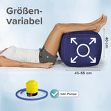 VITALmaxx Stufenbett aufblasbar - lindert Rücken- & Gelenkschmerzen - mit Pumpe