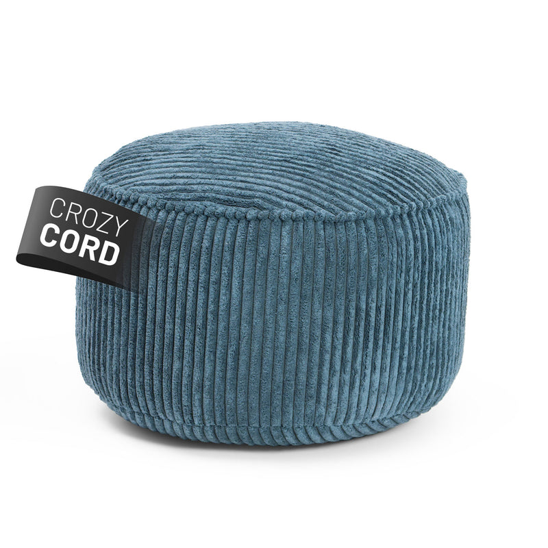 LUMALAND Sitzsack Pouf Cord - Navyblau