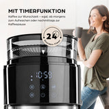 Barista Filterkaffeemaschine Touch Iso mit Mahlwerk und LED-Touchdisplay - 800W