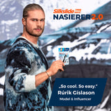 Silkslide Pro Nasenhaartrimmer - Nasierer 2.0 inkl. Keramikständer