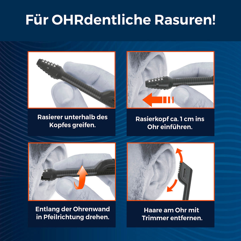 Silkslide Pro Ohrsierer - Ohrhaar-Rasur