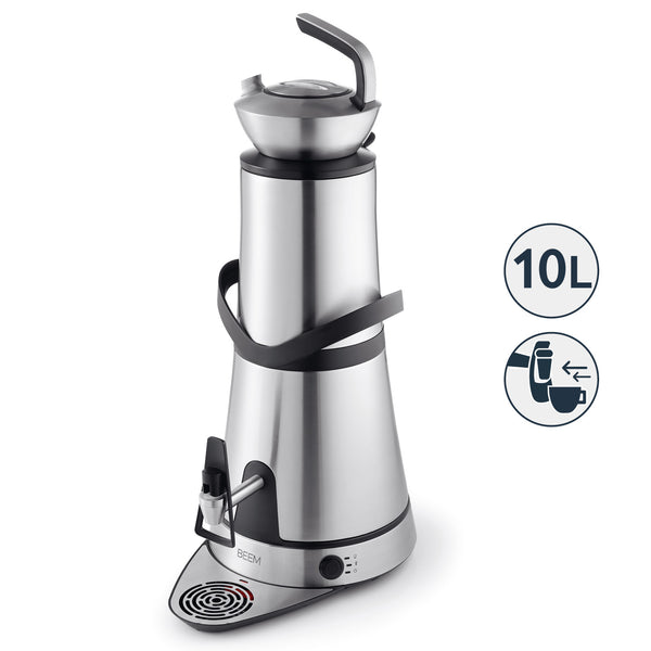 BEEM Samowar Amira mit Dispenser 10 l - Edelstahl