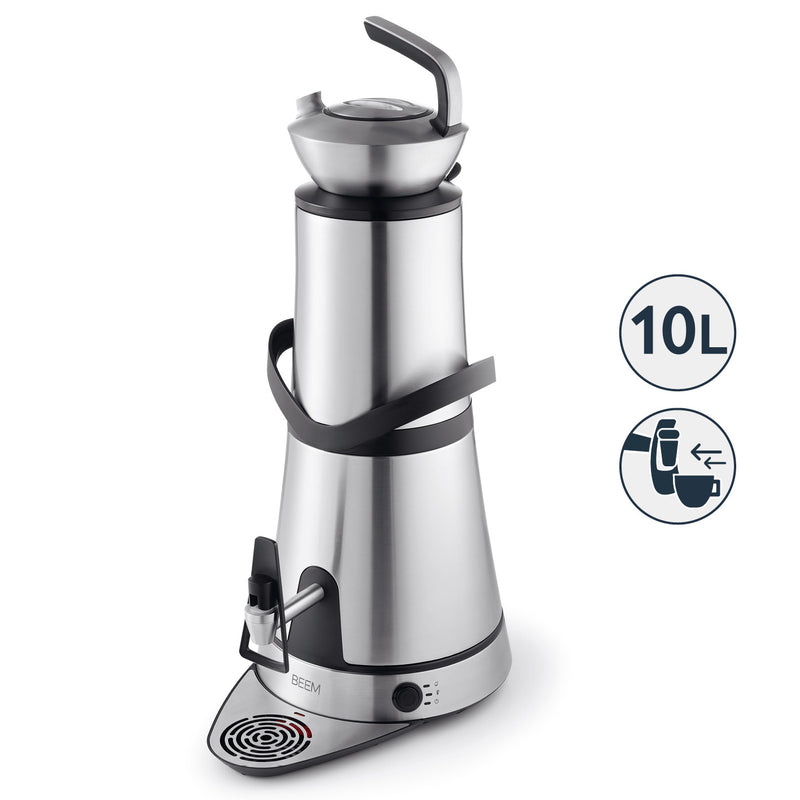 BEEM Samowar Amira mit Dispenser 10 l - Edelstahl