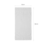 LUMALAND Premium Frottee-Handtuch - 50 x 100 cm - 4er Set - weiß