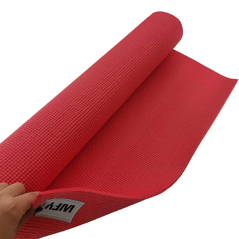 #DoYourYoga Fitnessmatte Yogamatte "Annapurna Comfort" - 183 x 61 - Pilates Workout Matte - Rot