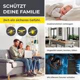 EASYmaxx Insect Protect Insektenschutzgitter mit Magnet - Fenster bis 110x130cm