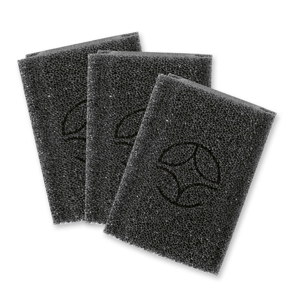 KITCHBO Silikonschwamm - 3er-Set, flexibler, hygienischer Schwamm für Küche und Haushalt, schmutz- und geruchsfrei, spülmaschinenfest.