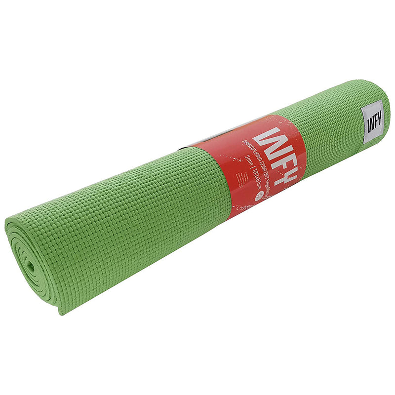 #DoYourYoga Fitnessmatte Yogamatte "Annapurna Comfort" - 183 x 61 - Pilates Workout Matte - Grün