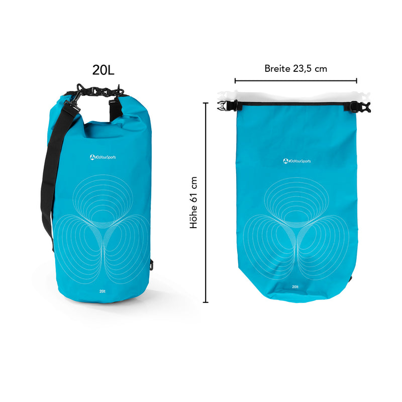 #DoYourOutdoor Dry Bag 20L - Himmelblau