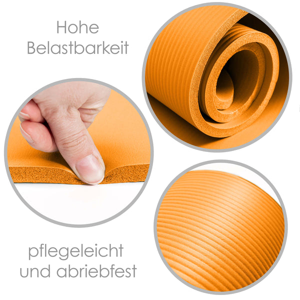 #DoYourFitness Yogamatte Amisha - 183 x 61 x 1,2 cm - Orange