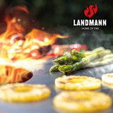 LANDMANN Feuerschale mit Grillaufsatz