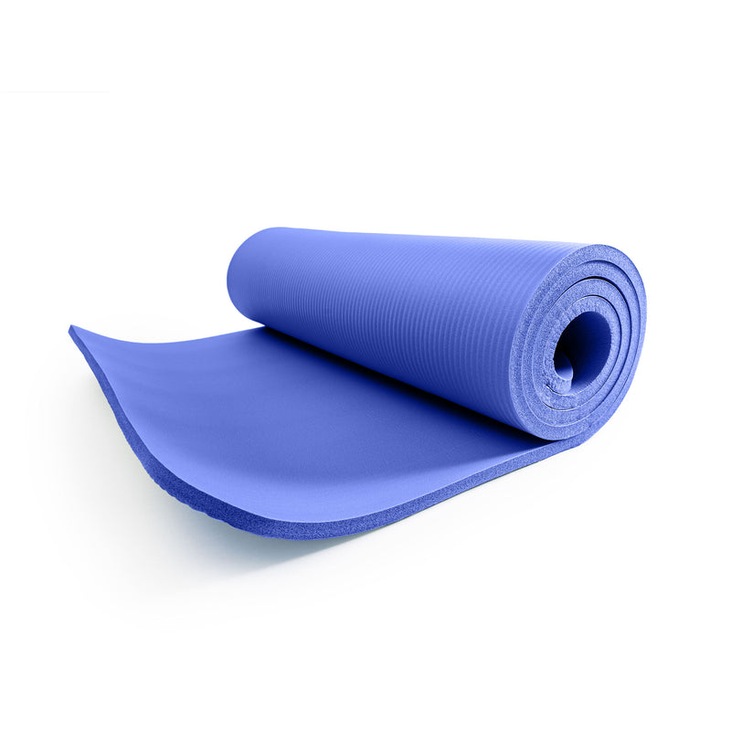 DoYourFitness Yogamatte Amisha - 183 x 61 x 1,2 cm - Dunkelblau