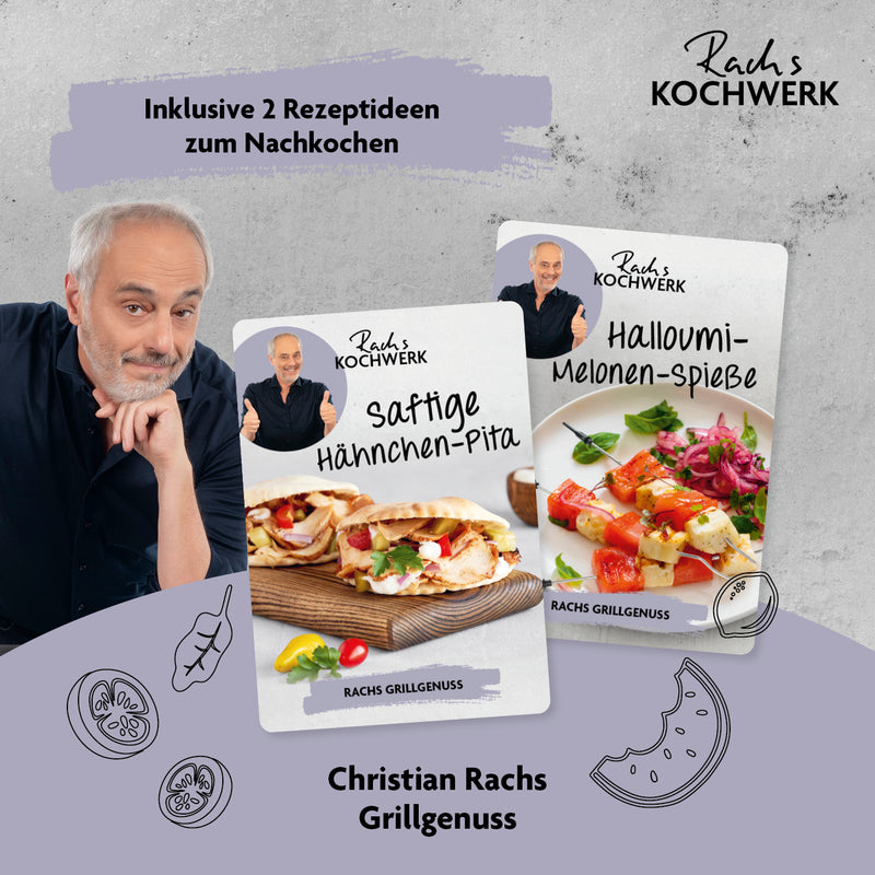 Rachs KOCHWERK Dönergrill - Schwarz