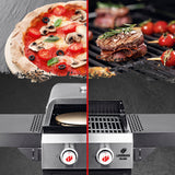 LANDMANN Gasgrill CALIANO 2.0 mit Pizzaaufsatz