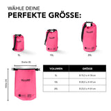 Where Tomorrow Dry Bag 20L - Style 01 - Pink