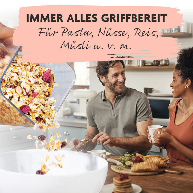 GOURMETmaxx Vorratsbehälter 10-tlg. - weiß