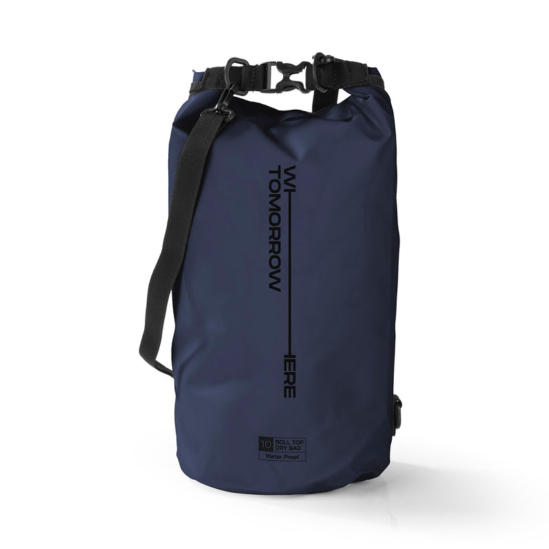 Where Tomorrow Dry Bag 10L - Style 02 - Dunkelblau