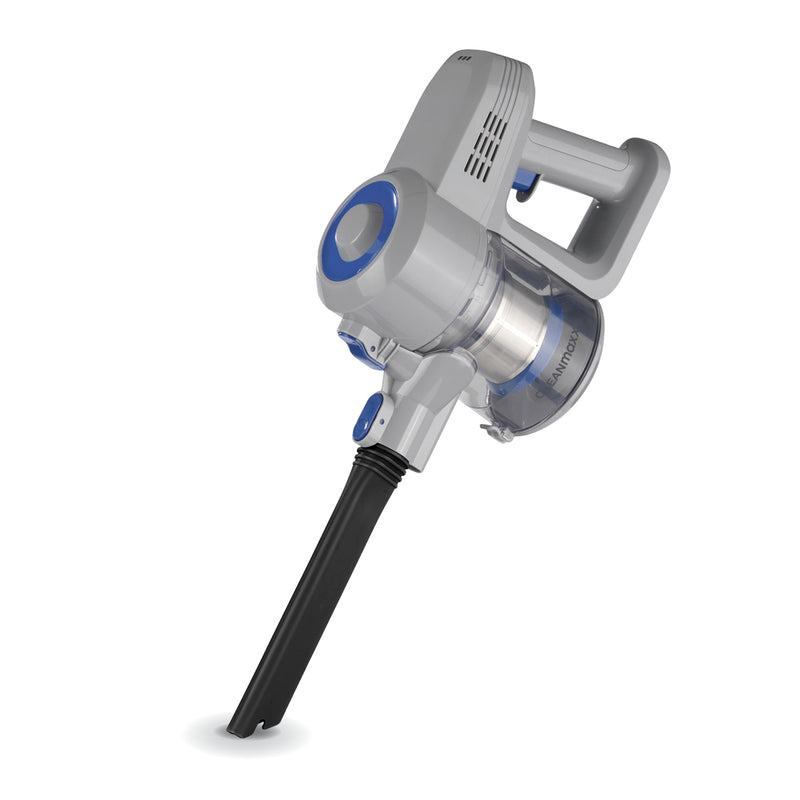 CLEANmaxx Akku-Zyklon-Staubsauger 22,2V - hellgrau/blau