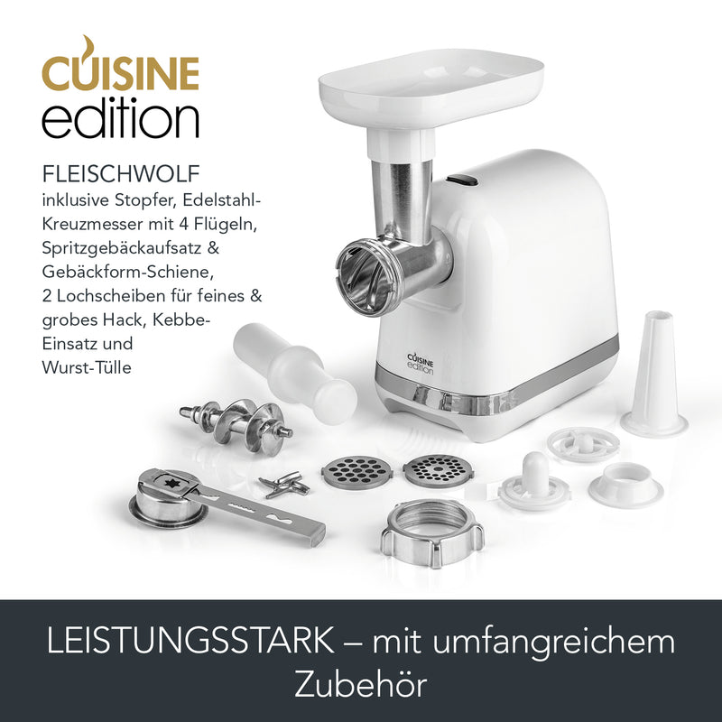 Cuisine Edition Fleischwolf - Weiß