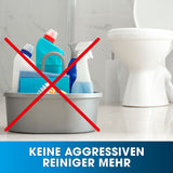 bideo® WC-Intensivschaum 1,5 kg für Reinigung bis unter den Rand | Selbstreinigender Kraftschaum für die Toilette