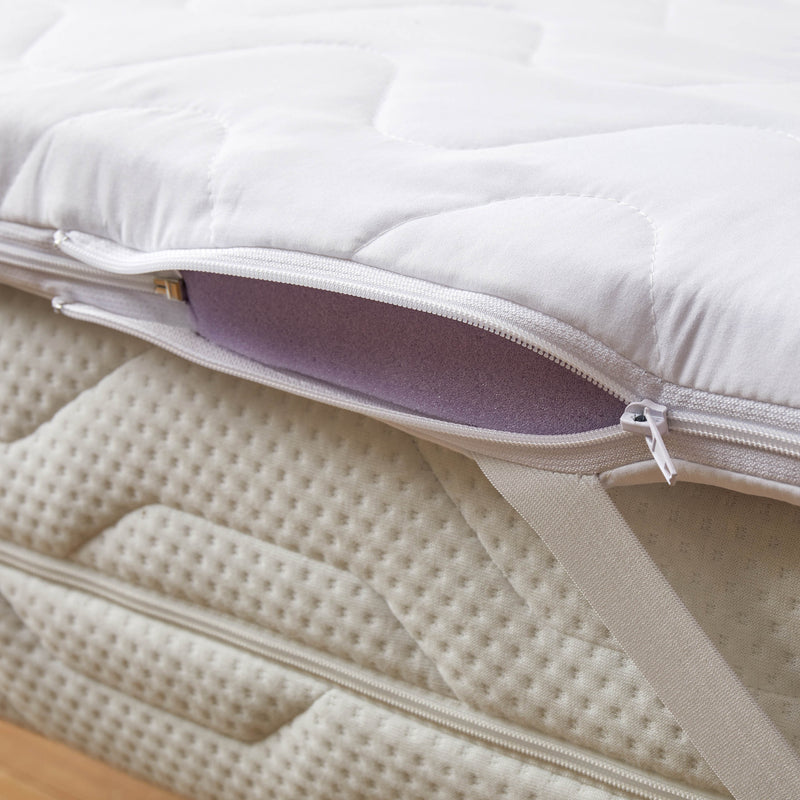 7dreams® Matratzentopper Microfaser - 140 x 200 x 6,5 cm